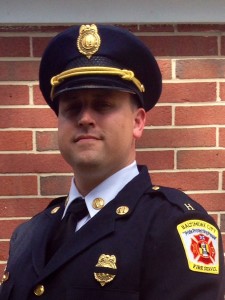 Capt Josh Fannon, Baltimore City Fire Dept