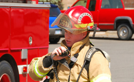Firefighter Toolbox Radio Communication