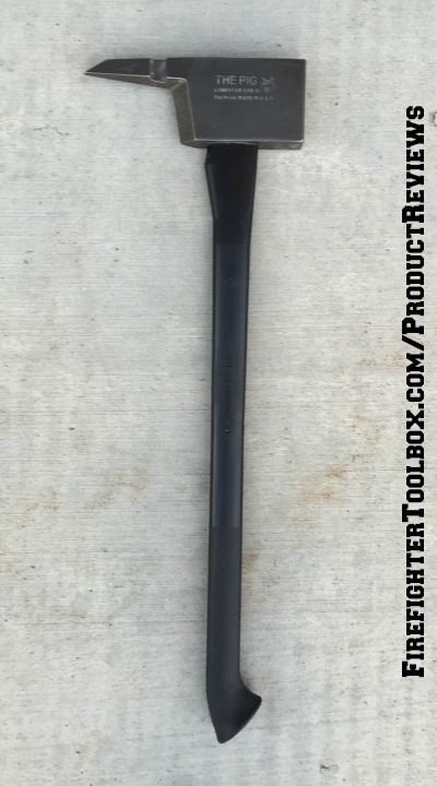 S-5 steel head with 32" black Nupla fiberglass handle